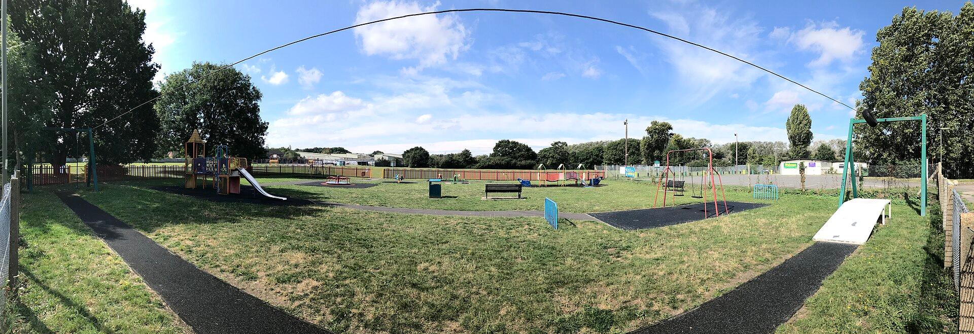 Lower Green Recreation Ground Tables, Esher photo 1